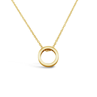 Halskette „Round Circle“ Halskette Simple Pledge