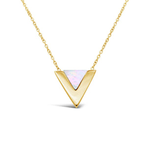 Halskette „Triangle Shell“ Halskette Simple Pledge