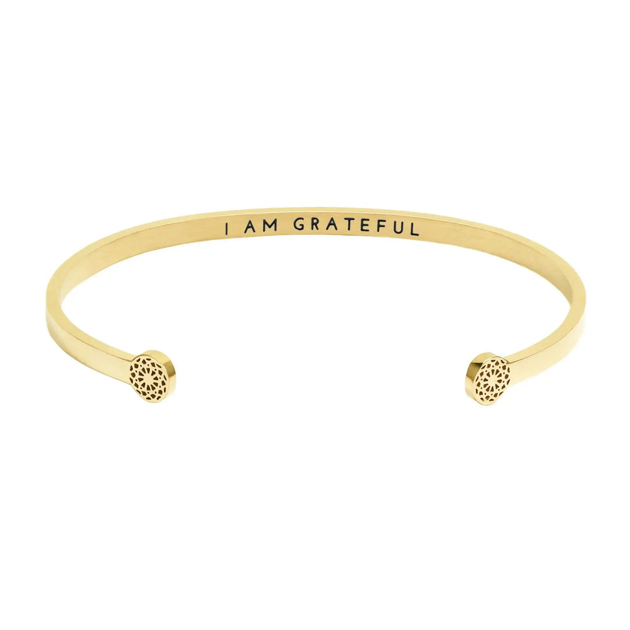 I am grateful Armreif Simple Pledge