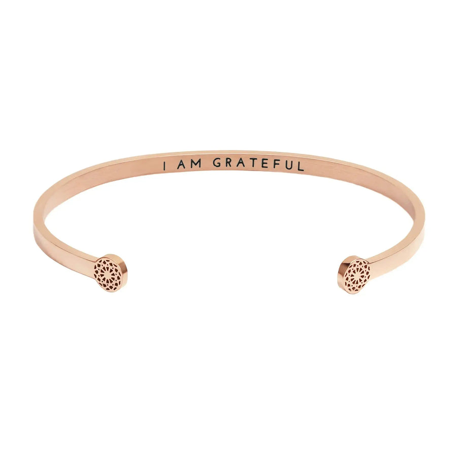 I am grateful Armreif Simple Pledge