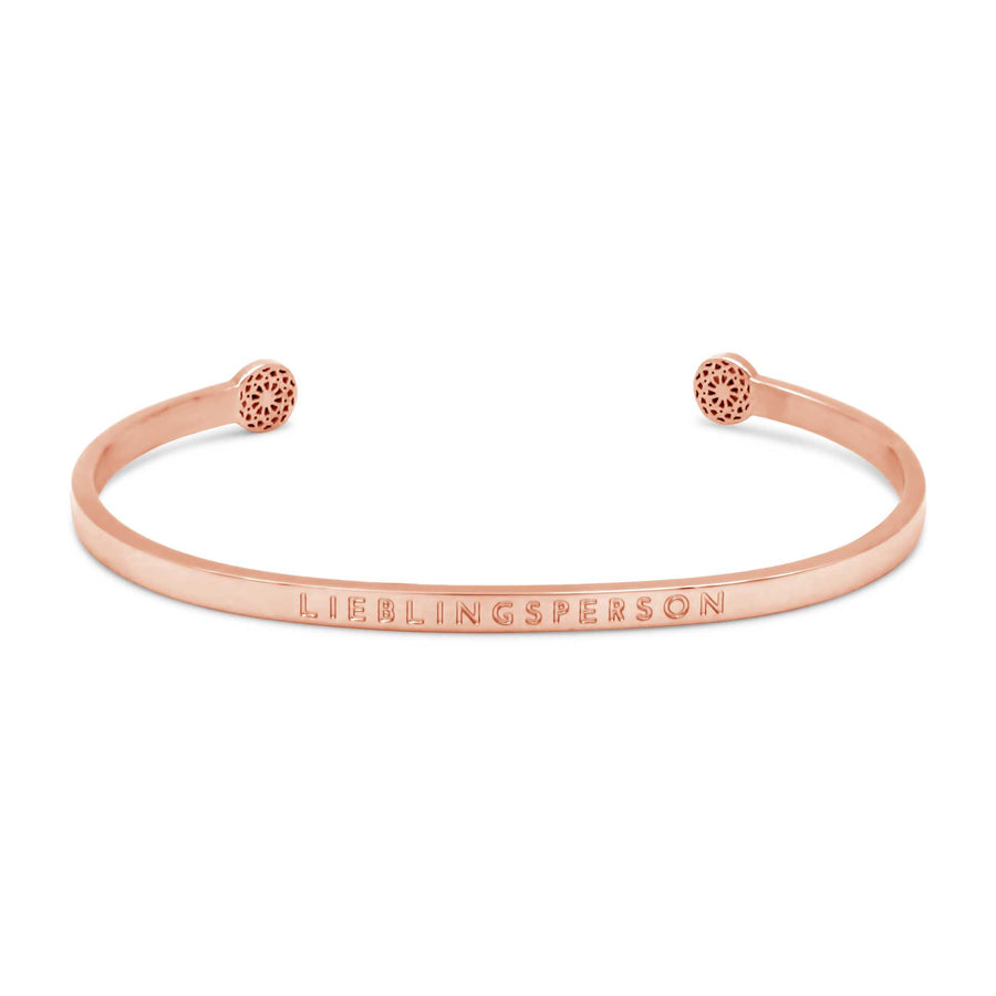 Lieblingsperson - Blind Armreif Simple Pledge