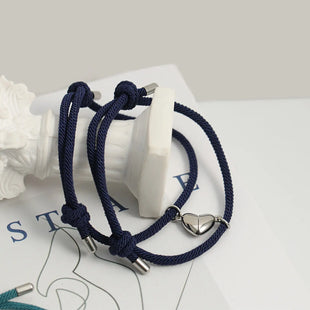 Magnetische Herz-Armbänder (Marineblau) Armband Joybands