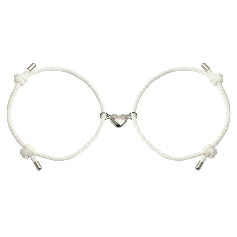 Magnetische Herz-Armbänder (Weiß) Armband Joybands