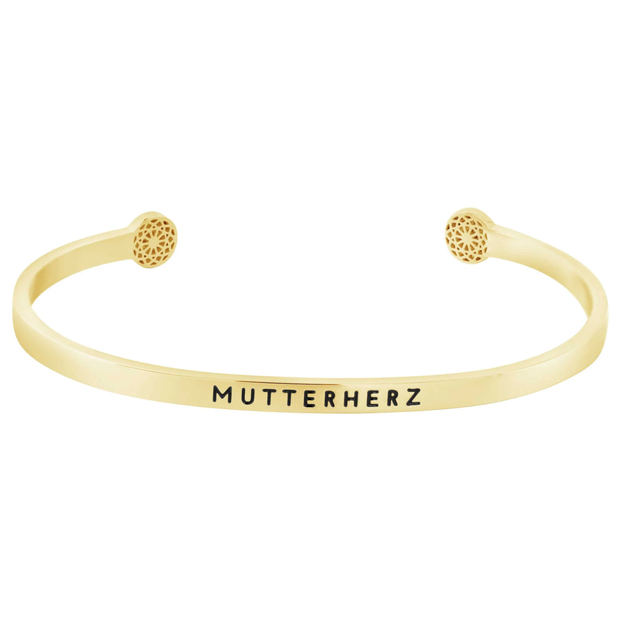 Mutterherz Armreif Simple Pledge