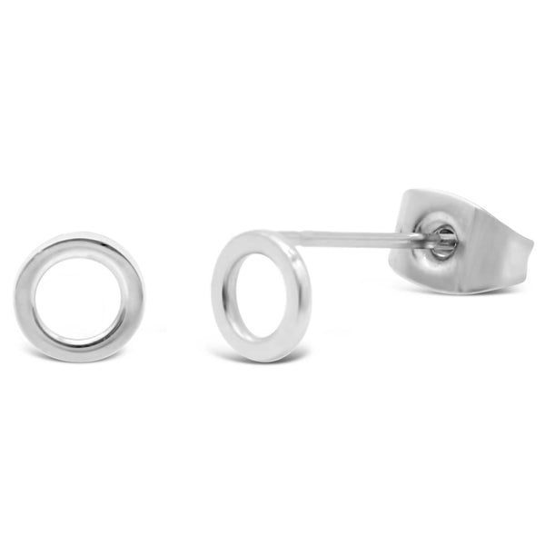 "Circle" ear studs