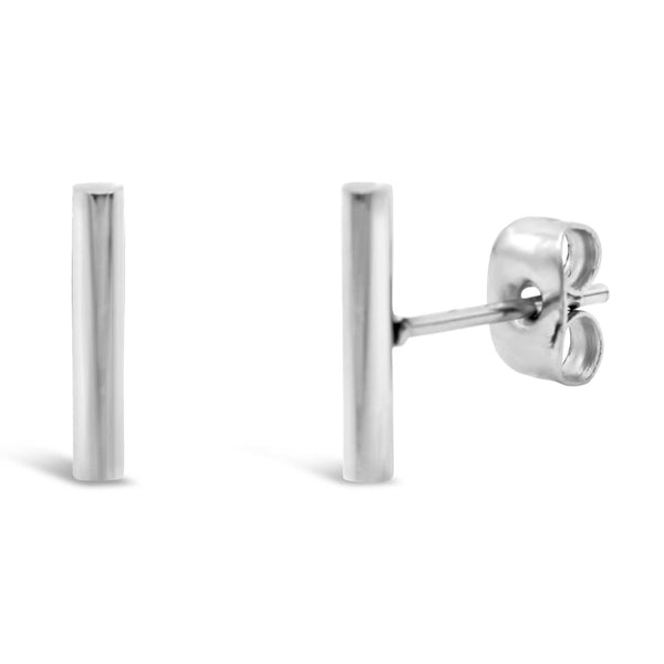 "Round Bar" ear studs