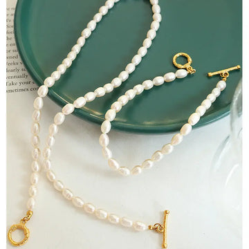 Perlen-Halskette Leyla Halskette Simple Pledge