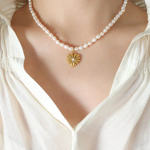 Perlen-Halskette Luna Halskette Simple Pledge
