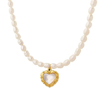 Perlen-Halskette Mara Halskette Simple Pledge