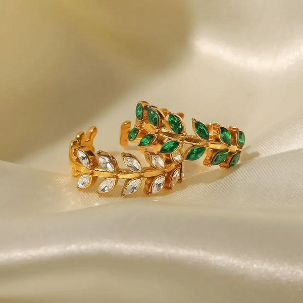 Ring Amelie Gold with zirconia