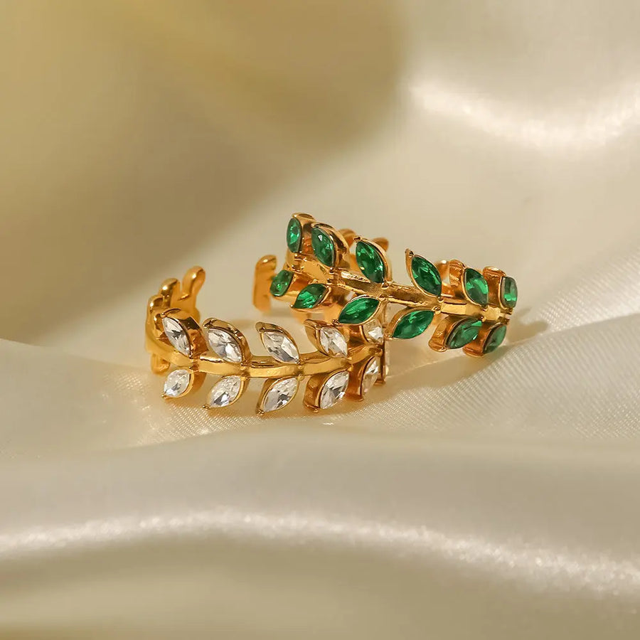 Ring Amelie Gold mit Zirkonia Ring Simple Pledge