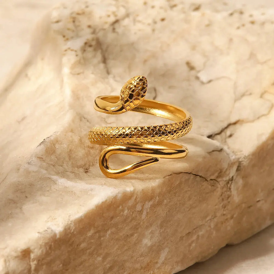 Ring Nora Gold Ring Simple Pledge