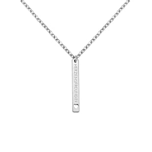 Herzensfreundin Stab-Halskette