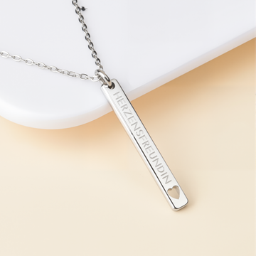 Herzensfreundin Stab-Halskette