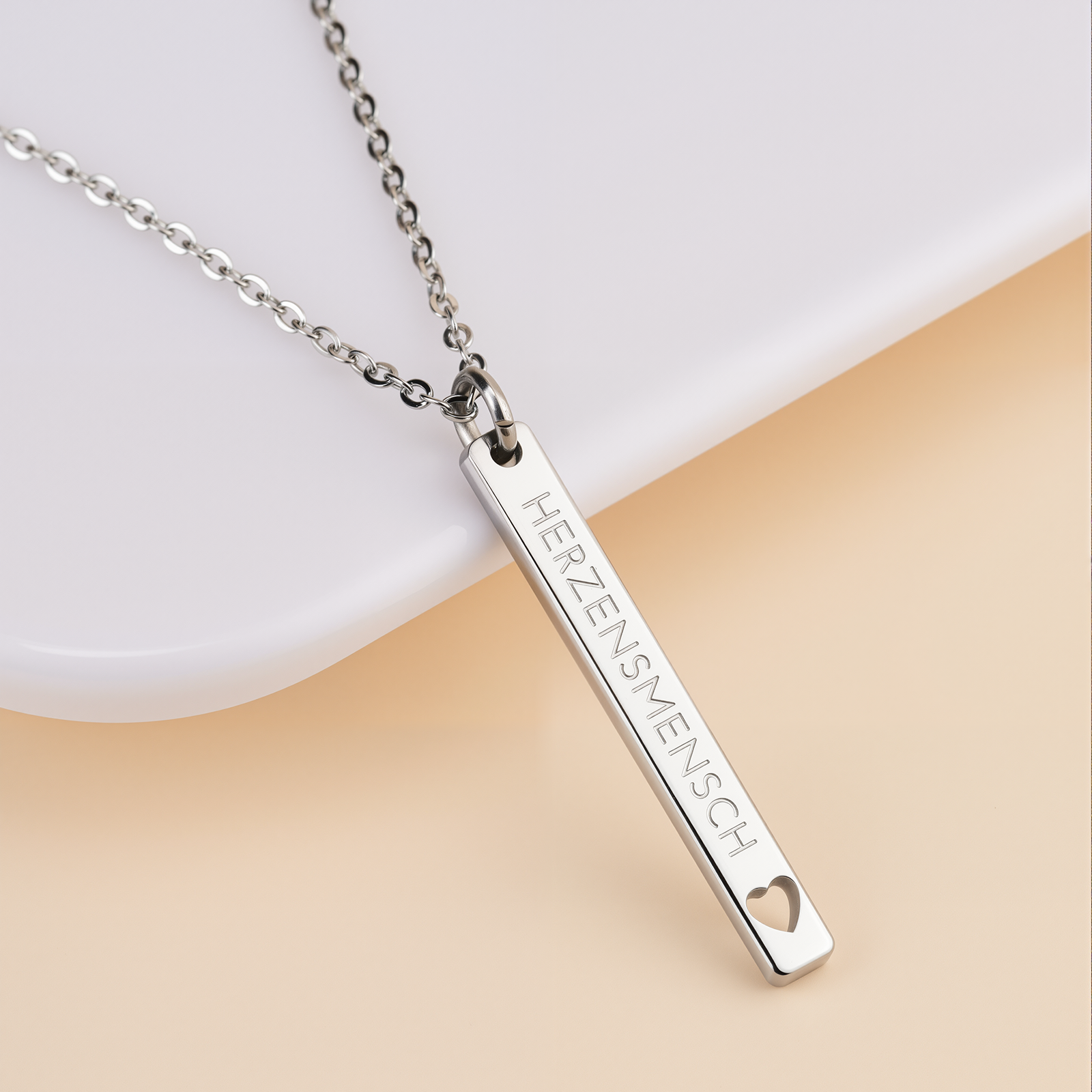 Herzensmensch Stab-Halskette