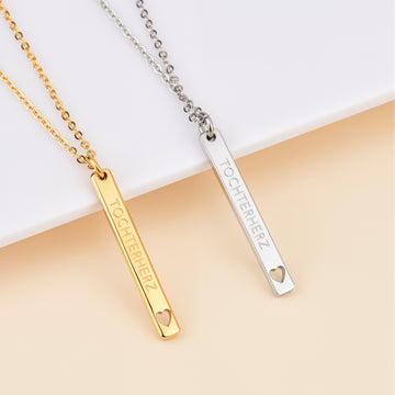 Tochterherz Stab-Halskette