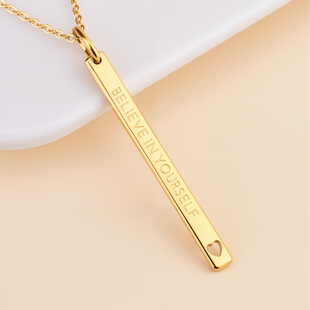 Believe in Yourself Stab-Halskette