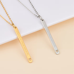 Follow your Dreams Stab-Halskette