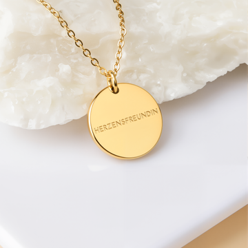Herzensfreundin Coin Halskette