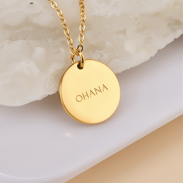 Ohana Coin Halskette