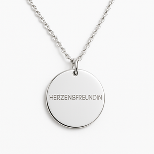 Herzensfreundin Coin Halskette