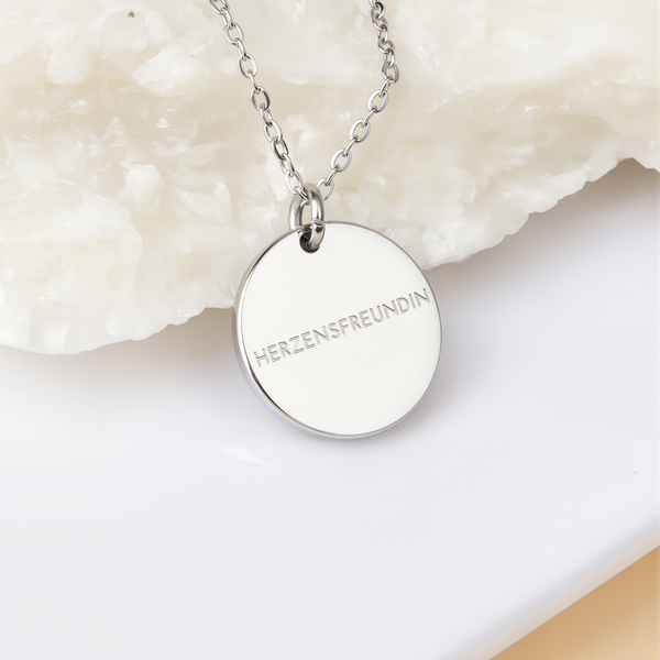 Herzensfreundin Coin Halskette