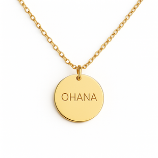 Ohana Coin Halskette