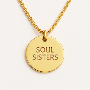 Soul Sisters Coin Halskette