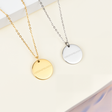 Herzensfreundin Coin Halskette