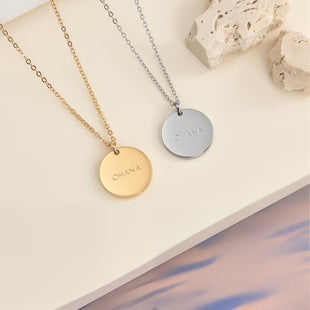 Ohana Coin Halskette