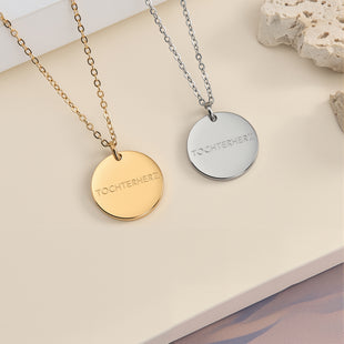 Tochterherz Coin Halskette