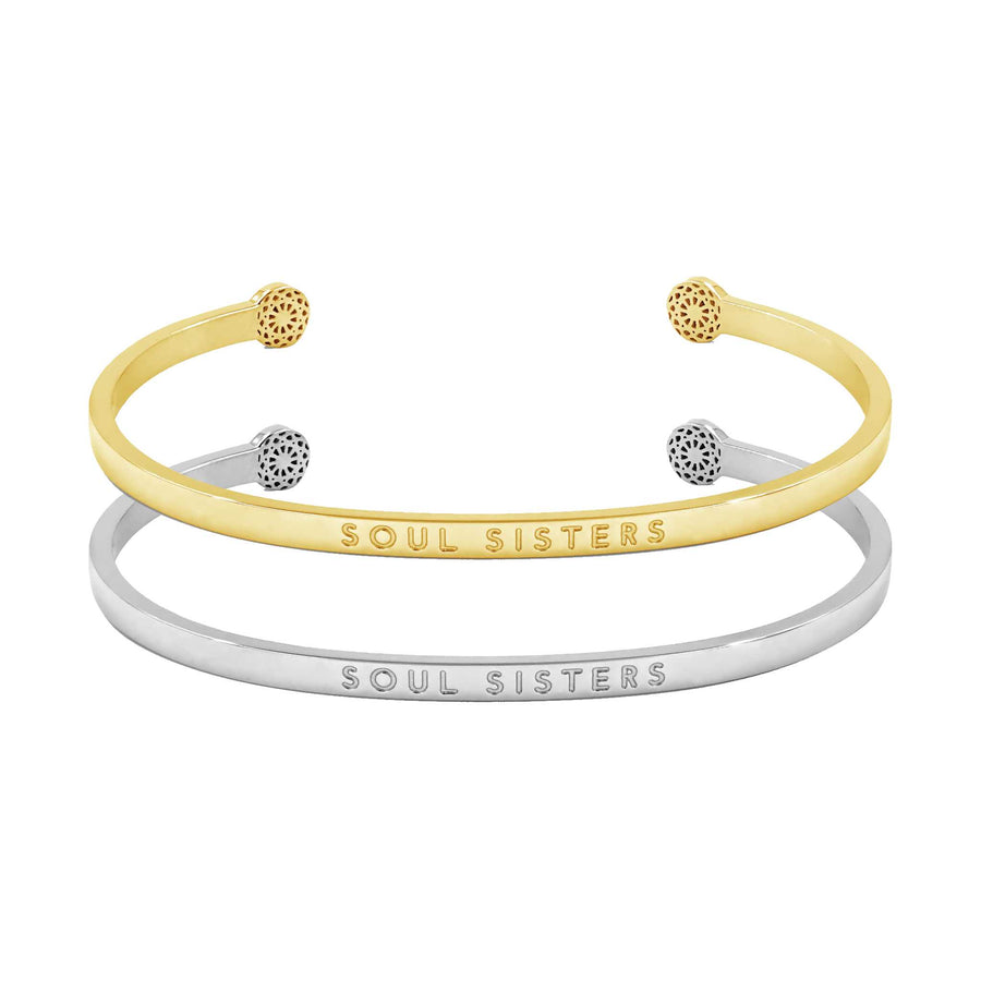 Soul Sisters - Blind - 2er Set - Gold und Silber Bundle Simple Pledge