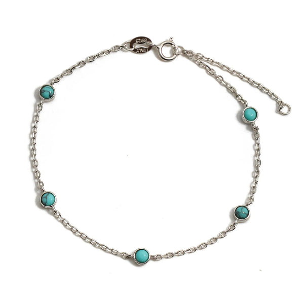 Sterling Silber Armband "Nimrodel" mit Zirkonia, 17+3cm
