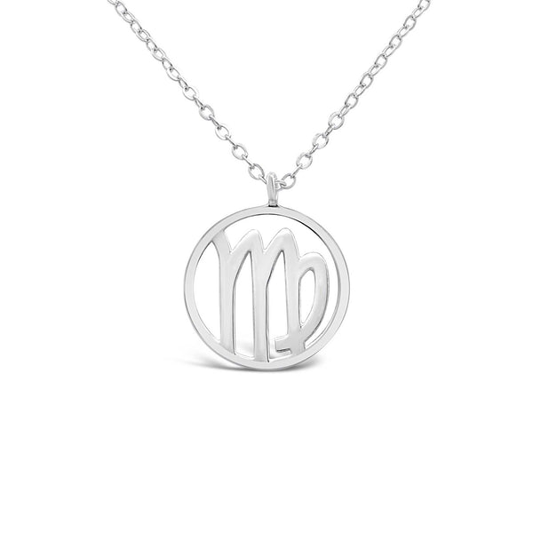 "Virgo" zodiac necklace