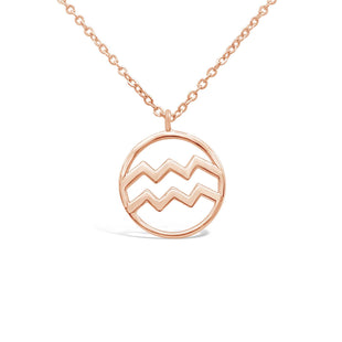 Sternzeichen-Halskette „Wassermann“ Halskette Simple Pledge
