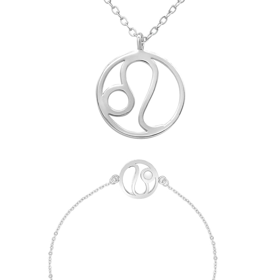 Sternzeichen „Löwe“ - Halskette & Armband Set Bundle Simple Pledge