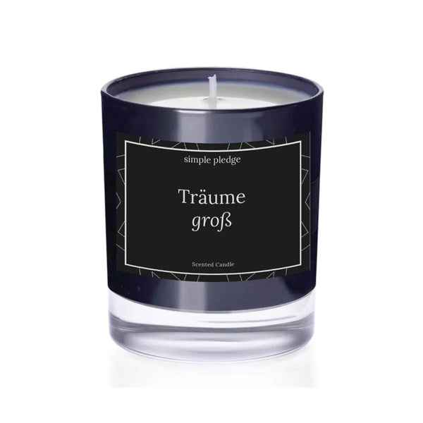 Träume groß - Duftkerze