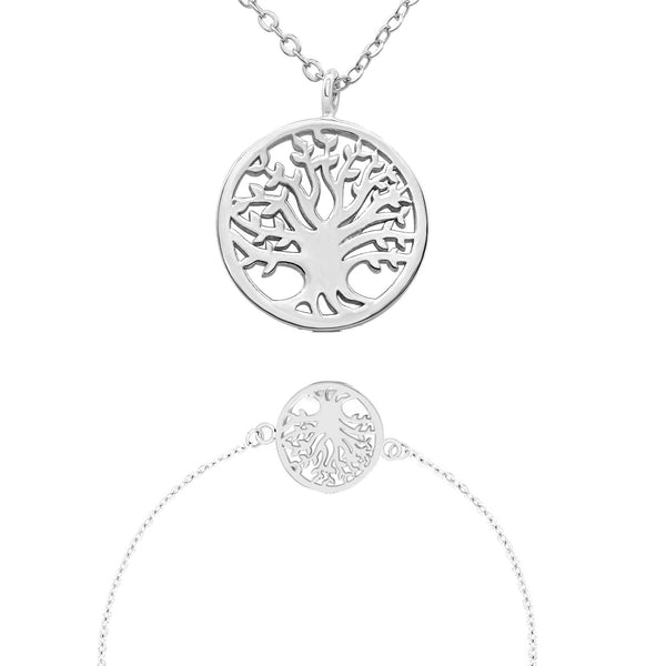 Tree of Life - Necklace & Bracelet Set