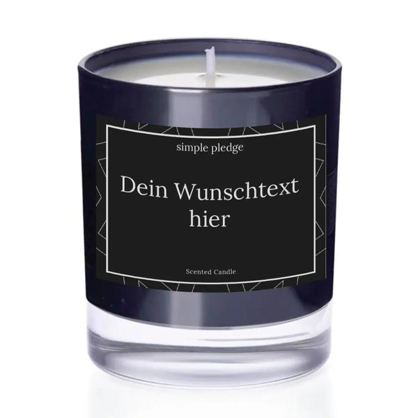 Personalisierte Duftkerze
